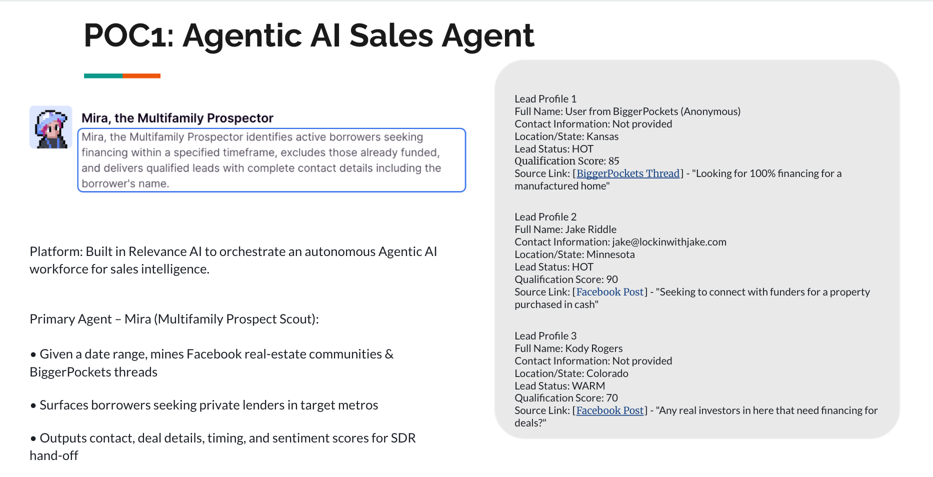 POC1: Agentic AI Sales Agent