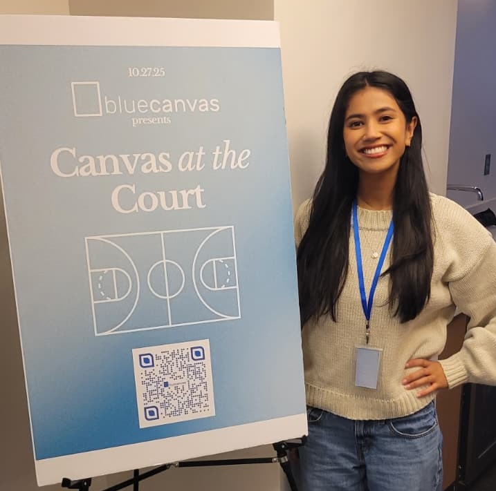 Canvas at the Court event